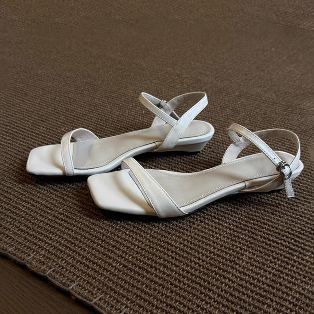 Damen elegante Sandalen mit modischem Riemchendesign und weichem Fußbett R&B