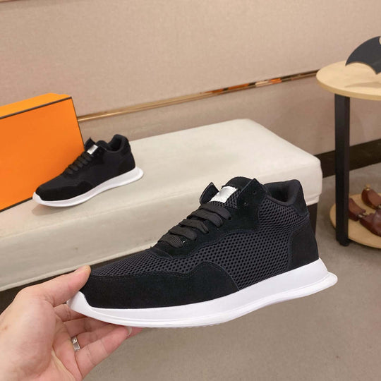 Damen Sportsneaker mit atmungsaktiver Netzstruktur und dämpfender Sohle R&B