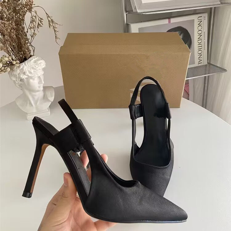 Damen Elegante Slingback-Pumps mit modischem Schnitt und hohem Absatz R&B