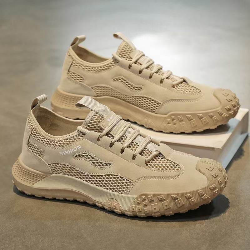 Damen Freizeitschuhe mit atmungsaktiven Mesh-Einsätzen von