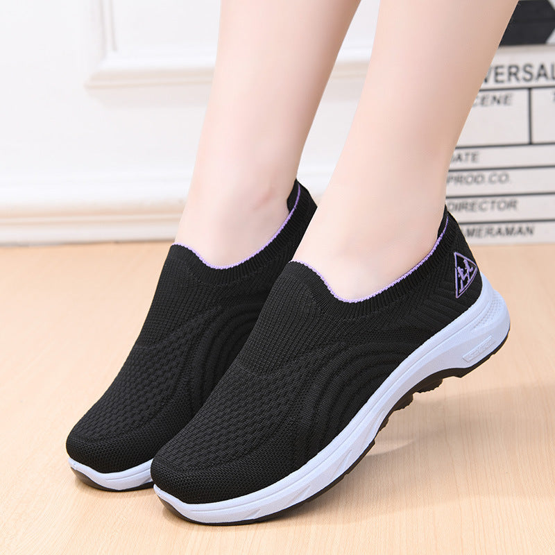 Damen Bequeme und flexible Slip-On Sneaker R&B