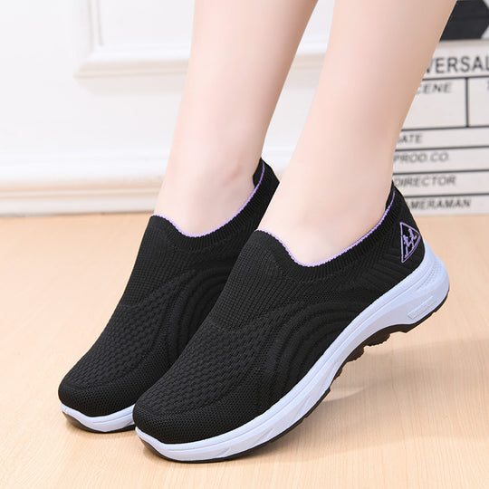 Damen Bequeme und flexible Slip-On Sneaker R&B