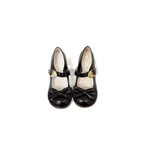 Damen elegante Mary Jane Ballerinas mit Schleifenverzierung R&B