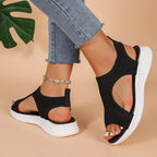 Damen Komfortable Strandsandalen mit atmungsaktivem Obermaterial R&B