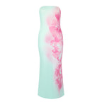 Damen Maxikleid mit floralem Design EB