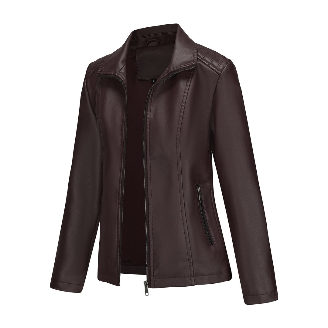 Damen Kunstlederjacke R&B