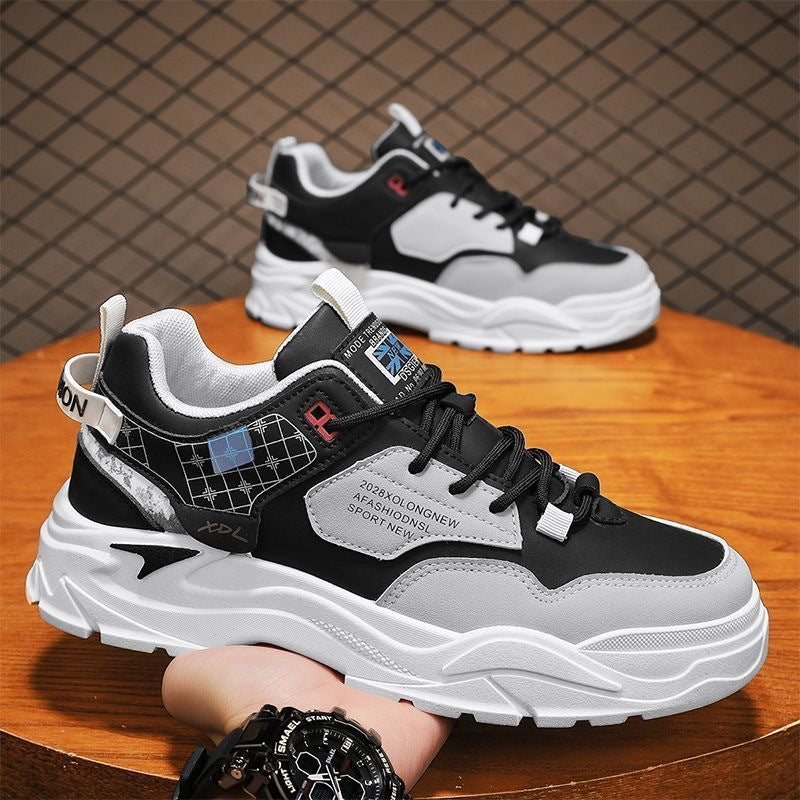 Damen Sportliche Chunky Sneakers mit dämpfender Sohle und atmungsaktivem Obermaterial