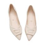 Damen elegante Ballerinas mit modischem Riemendesign und komfortablem Fußbett R&B