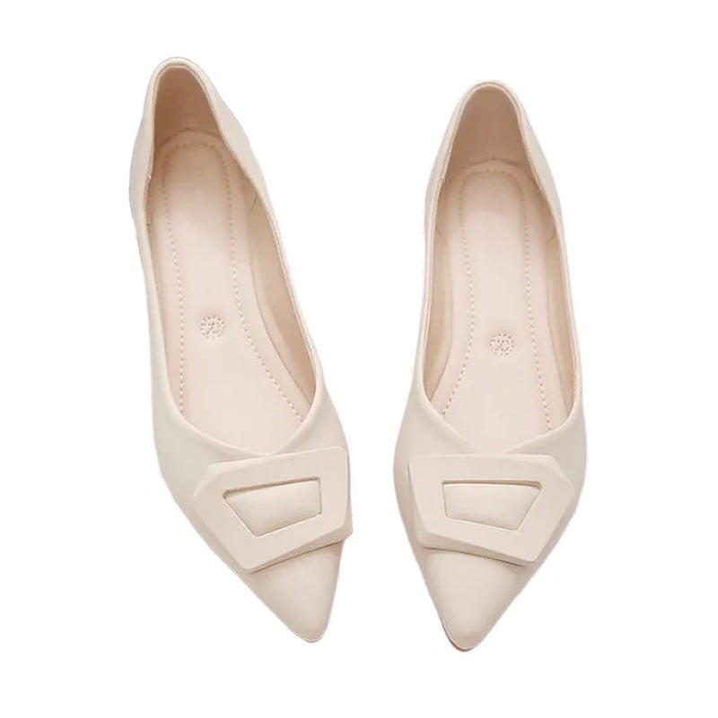 Damen elegante Ballerinas mit modischem Riemendesign und komfortablem Fußbett R&B
