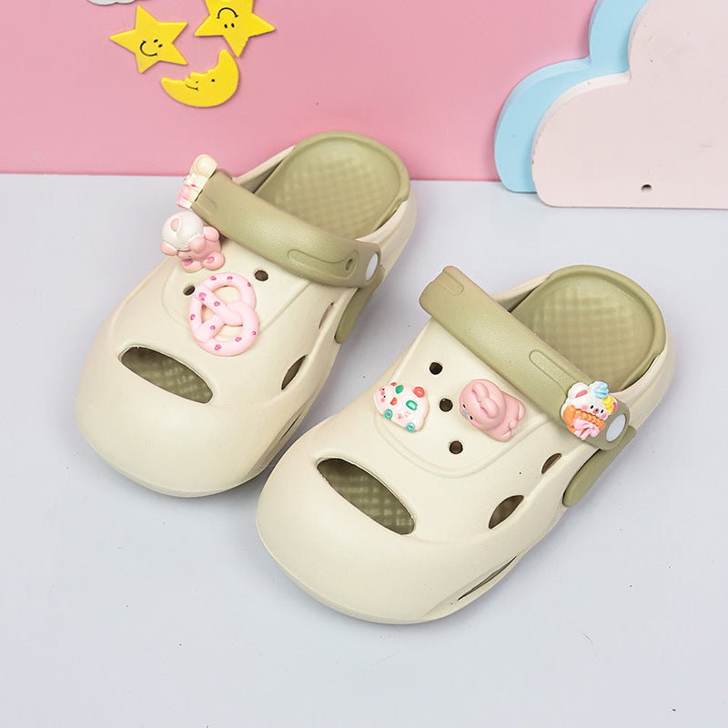 Damen modische Spielzeug-Crocs mit individuell gestaltbaren Anhängern R&B