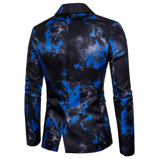 Herren modischer Blazer mit kunstvollem Farbverlauf R&B