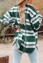 Damen Flanell-Hemdjacke im Karomuster R&B