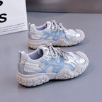 Damen Sportliche Sneakers mit atmungsaktivem Obermaterial und robustem Profil R&B