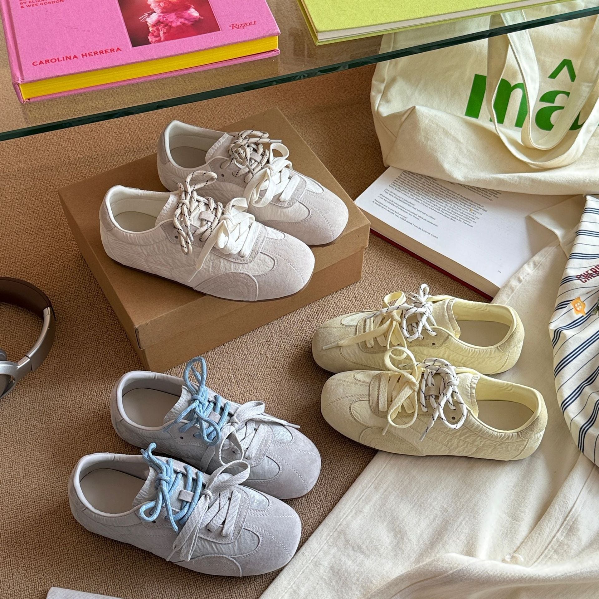 Damen Sneakers mit hochgradig atmungsaktiven Materialien und sportlicher Dämpfungstechnologie