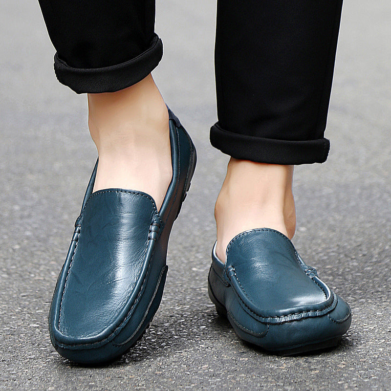 Herren Elegante Mokassins aus weichem Leder
