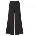 Damen weite Culotte-Hose mit stilvollen Knöpfen R&B