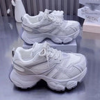 Damen Sportliche Sneakers mit luftigen Mesh-Elementen und stoßdämpfender Sohle R&B