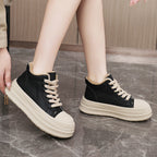Damen High-Top Sneakers mit warmem Fleece-Innenfutter und rutschfester Laufsohle R&B