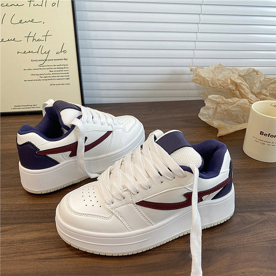 Damen Sportliche Sneaker mit flacher Laufsohle und atmungsaktivem Obermaterial R&B