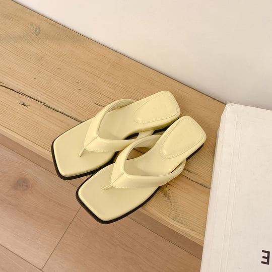 Damen elegante Zehentrenner mit komfortabler Fußbettgestaltung R&B