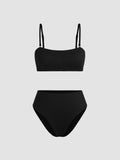 Damen Bikinitop und hochgeschnittene Bikinihose R&B