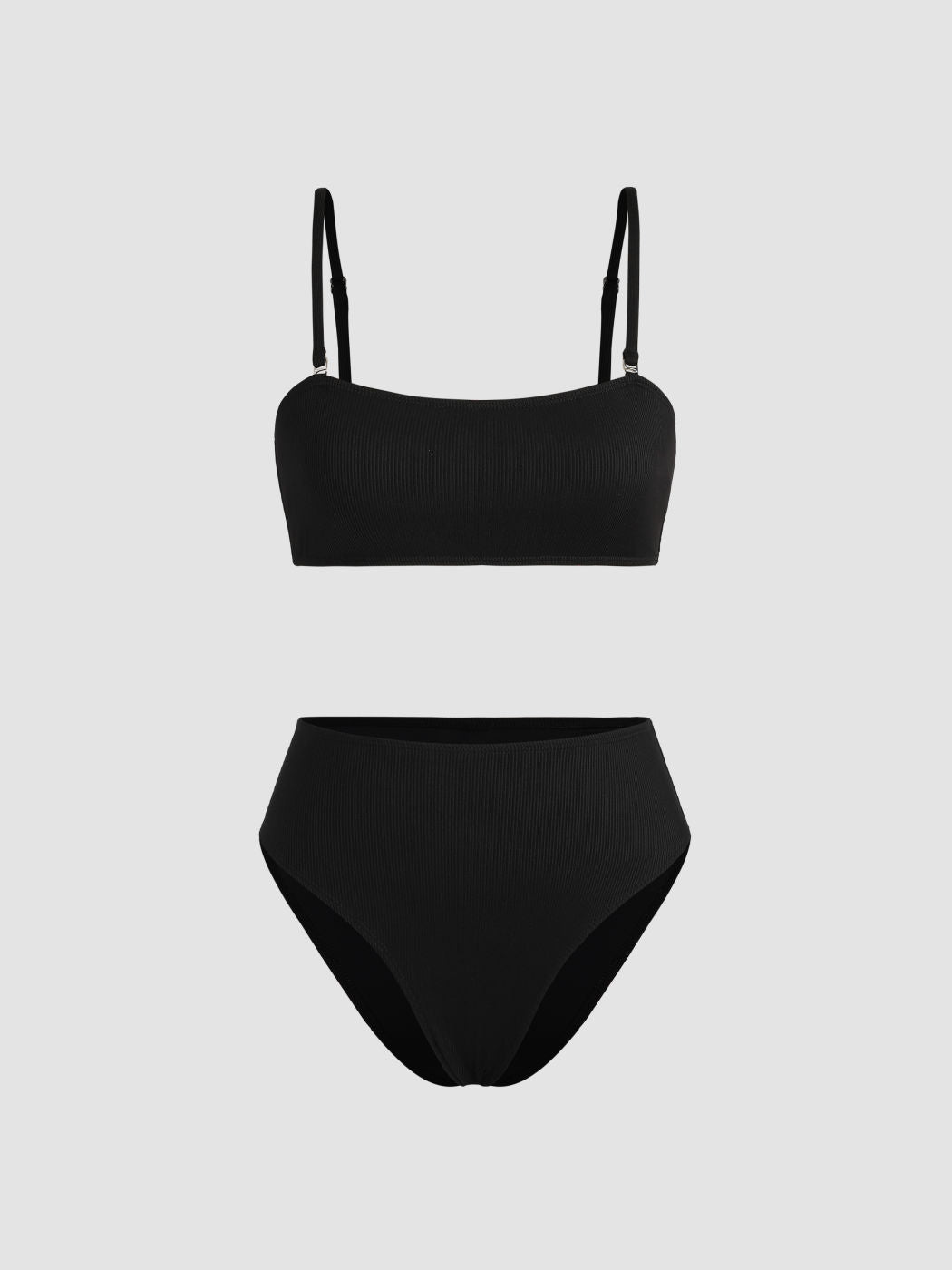 Damen Bikinitop und hochgeschnittene Bikinihose R&B