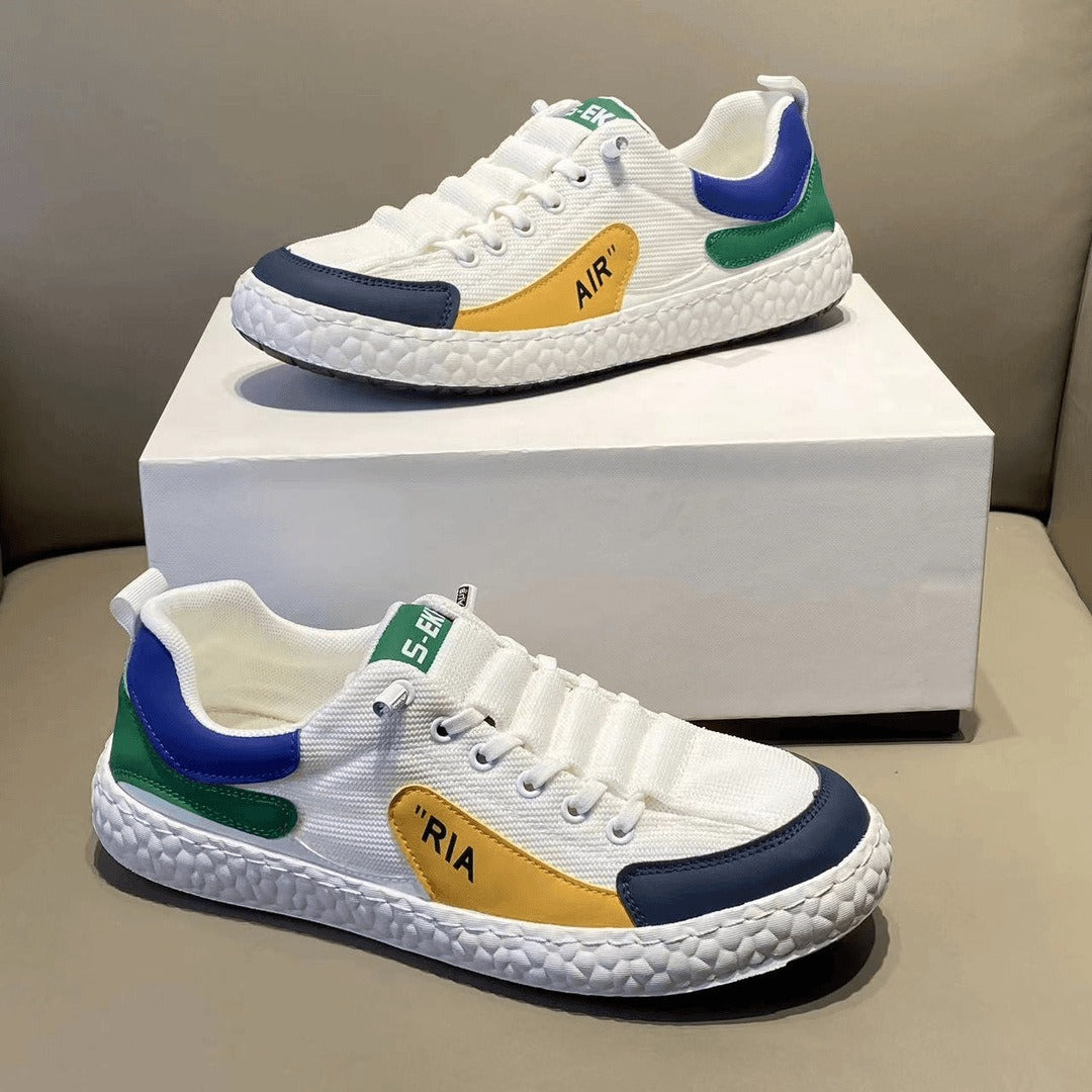 Damen Sportliche Freizeit Sneakers mit atmungsaktivem Obermaterial und rutschfester Sohle R&B