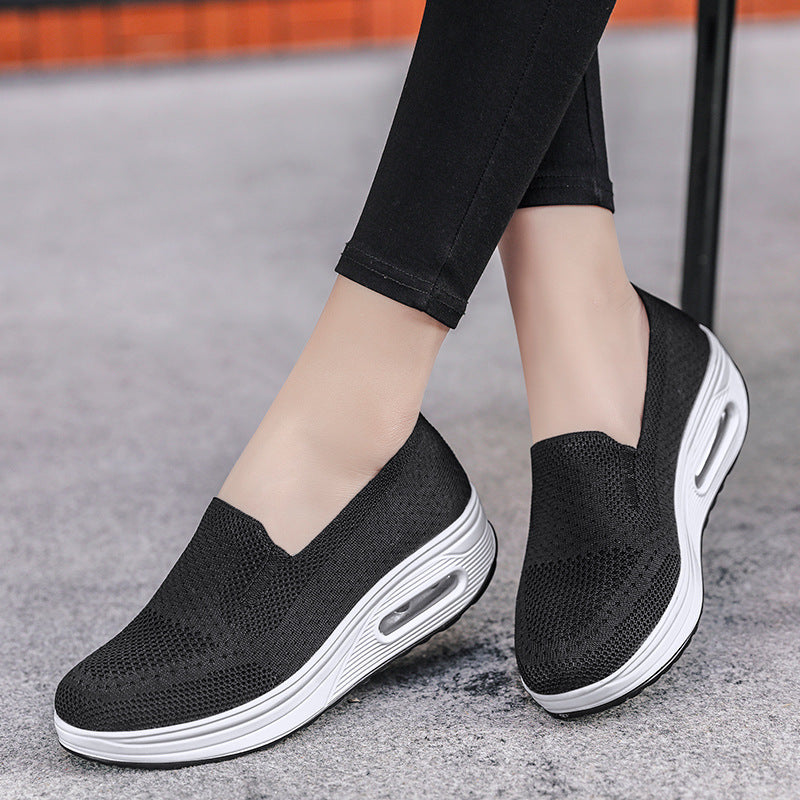 Damen Leichte Slip-On Sneakers mit Luftpolsterung R&B