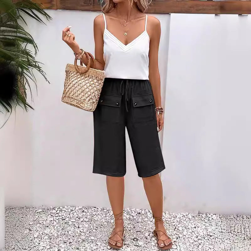 Damen lässige Sommer Shorts R&B