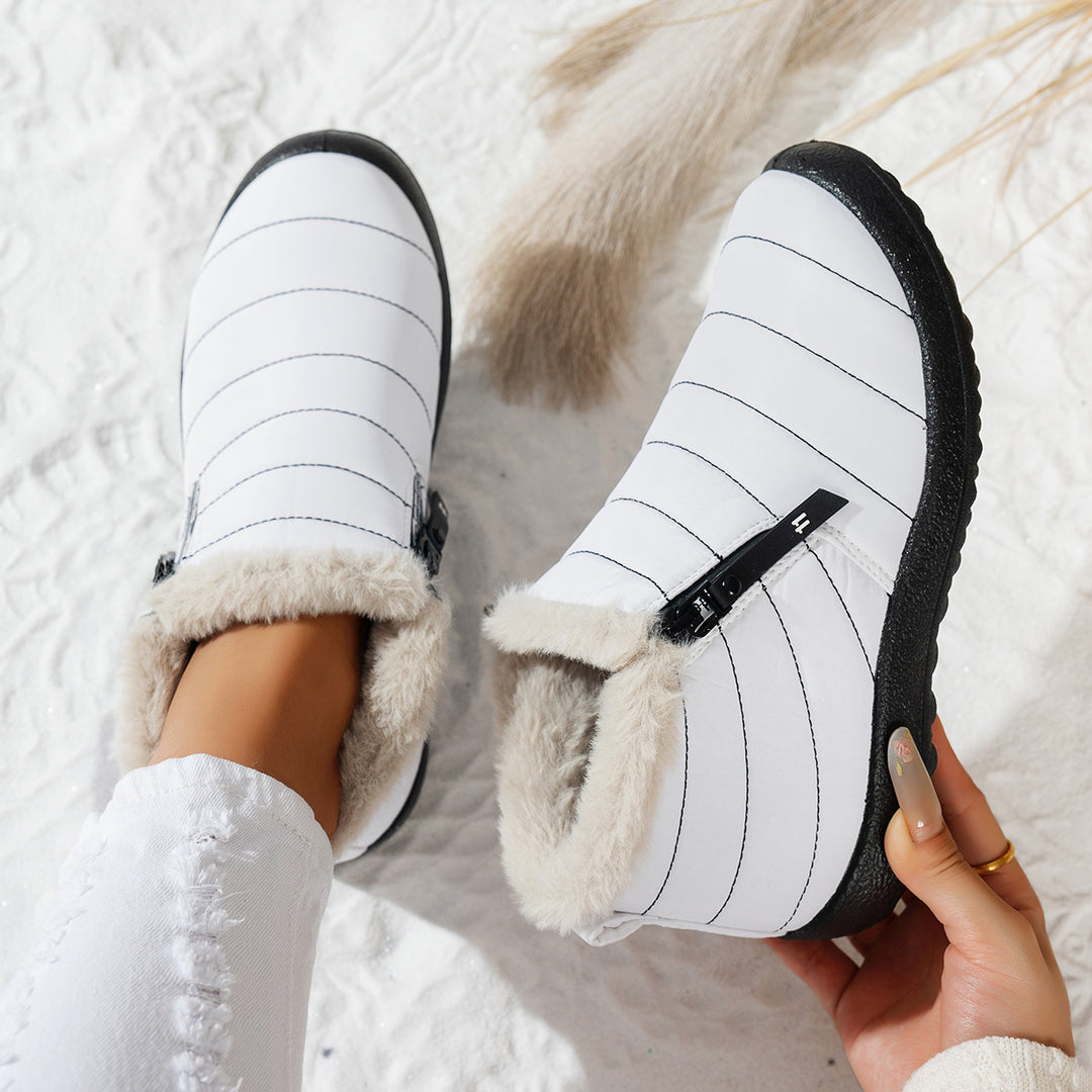 Damen Komfortable Winterboots mit kuscheligem Innenfutter R&B