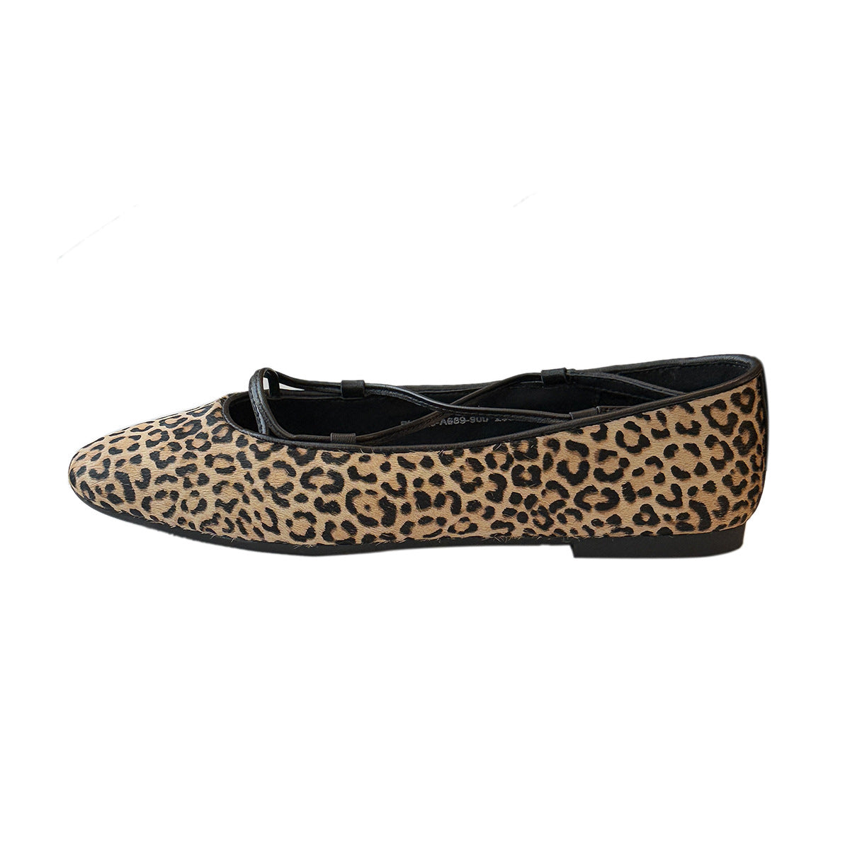 Damen Ballettschuhe im Tierfell-Look R&B