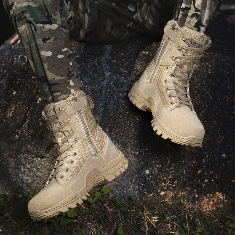 Herren Tactical Boots mit strategischem Design und robustem Knöchelschutz R&B