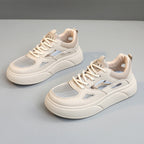 Damen Sportliche Sneaker mit atmungsaktivem Mesh-Obermaterial und dämpfender Sohle R&B