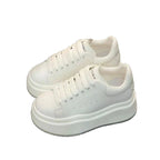 Damen modische Sneakers mit Plateau von