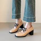 Damen Elegante Mary Jane Pumps mit modischen Riemchen R&B