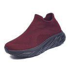 Damen Atmungsaktive Strick-Sneaker mit flexiblem Sockendesign R&B