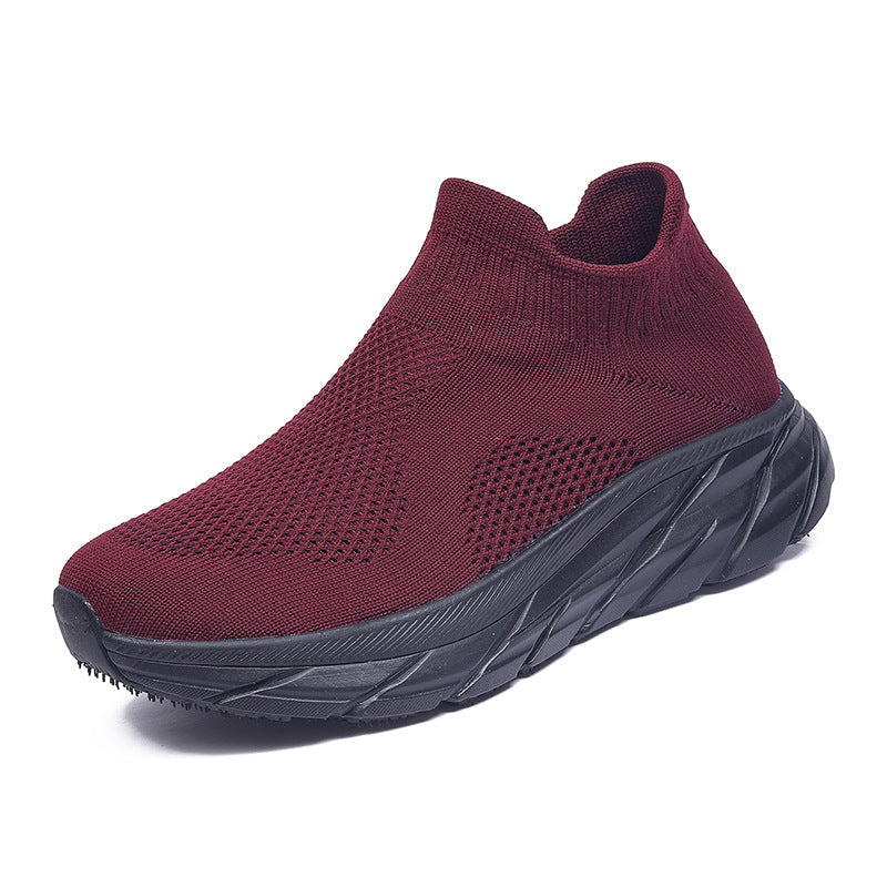 Damen Atmungsaktive Strick-Sneaker mit flexiblem Sockendesign R&B