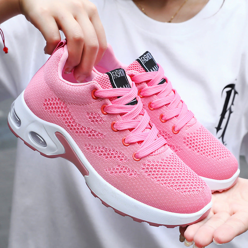 Damen Sportliche Sneaker mit atmungsaktivem Obermaterial und Dämpfung R&B