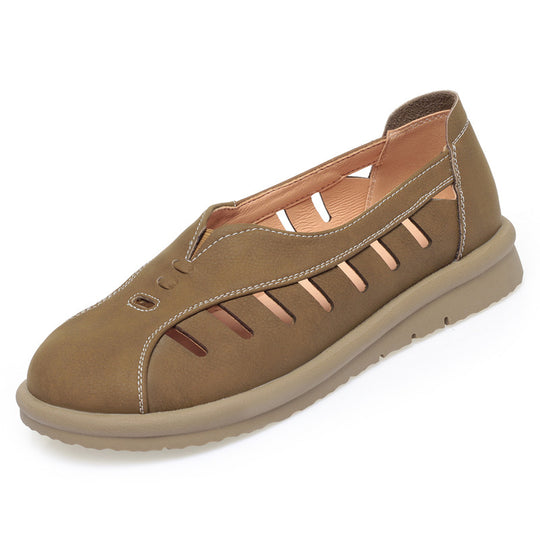 Damen Atmungsaktive Slip-On Ballerinas mit angenehm flexiblem Fußbett R&B