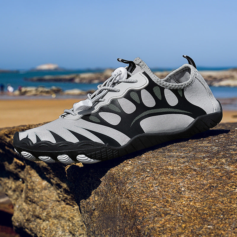 Damen Sportliche Wasserschuhe mit rutschfester Sohle und atmungsaktivem Obermaterial