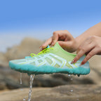 Damen Flexibile Wassersport-Schuhe mit rutschfester Sohle und atmungsaktivem Obermaterial