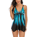 Damen Badekleid mit modernem Farbverlauf R&B