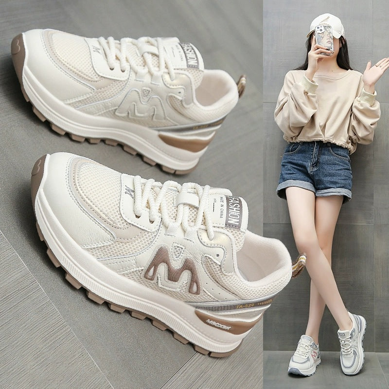 Damen Sportliche Sneakers mit atmungsaktiven Mesh-Elementen und ergonomischer Dämpfung R&B