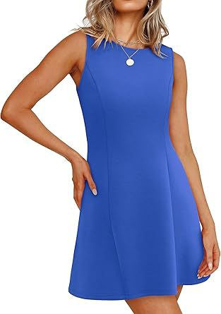 Damen ärmelloses A-Linien Kleid mit zeitlosem Schnitt R&B