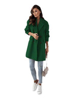 Damen klassischer Oversized-Blazer mit elegantem Revers R&B