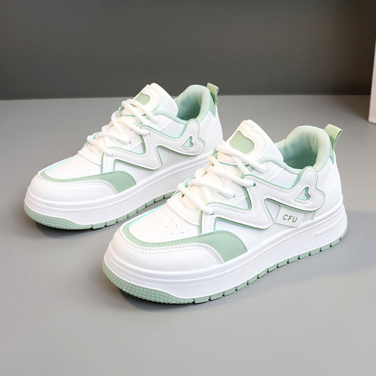 Damen Sportliche Sneakers mit atmungsaktiver Mesh-Konstruktion und dämpfender Sohle R&B