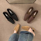 Damen spitze Slippers aus Wildleder mit elegantem Design R&B