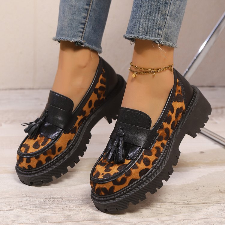 Damen Plateau-Loafers R&B