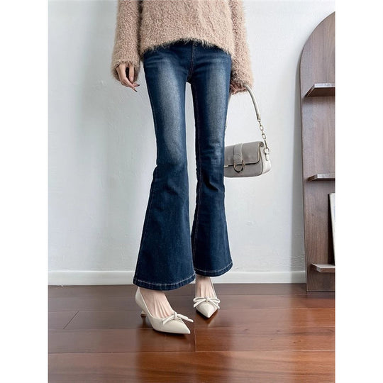 Damen spitze Ballerinas mit elegantem Schleifendetail R&B