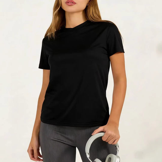 Damen Sportliches Funktionsshirt mit atmungsaktiver Technologie R&B